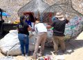 RETIRA ZOFEMAT LOS CABOS  125 KILOS DE PET PARA RECICLAJE EN PLAYA EL CHILENO