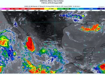 PERSISTEN CONDICIONES PARA LLUVIAS EN LOS CABOS; PROTECCIÓN CIVIL MANTIENE VIGILANCIA PERMANENTE