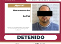 DETIENE PGJE A UN HOMBRE Y ASEGURA 2 MIL 500 DOSIS DE METANFETAMINA DURANTE CATEO EN LA PAZ