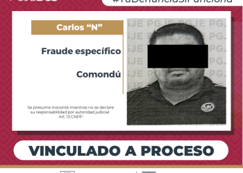 QUEDA VINCULADO A PROCESO POR DELITO DE FRAUDE ESPECÍFICO EN COMONDÚ