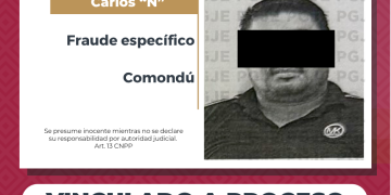 QUEDA VINCULADO A PROCESO POR DELITO DE FRAUDE ESPECÍFICO EN COMONDÚ