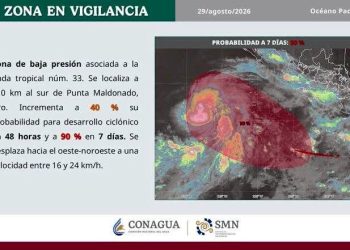 PROTECCIÓN CIVIL LOS CABOS MANTIENE MONITOREO CONSTANTE ANTE POSIBLE DESARROLLO CICLÓNICO EN EL PACÍFICO