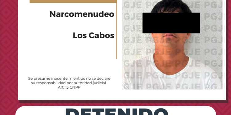 DETIENE PGJE A UNA PERSONA Y ASEGURA MARIHUANA DURANTE OPERATIVO EN SAN JOSÉ DEL CABO