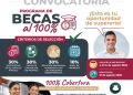 PROMUEVE EL GOBIERNO DEL ESTADO BECAS DEL 100% PARA ESTUDIOS SUPERIORES PARA TRABAJADORES ESTATALES