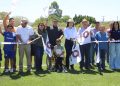 ENTREGA SEPUIMM CANCHA DE FÚTBOL CON PASOS SINTÉTICO EN SAN IGNACIO
