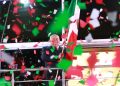 CELEBRA GOBERNADOR VICTOR CASTRO CON FAMILIAS SUDCALIFORNIANAS EL GRITO DE INDEPENDENCIA