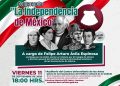 ISC INVITA A CONFERENCIA SOBRE LA INDEPENDENCIA DE MÉXICO