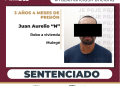 OBTIENE PGJE SENTENCIA CONDENATORIA DE MÁS DE 3 AÑOS DE PRISIÓN POR ROBO A VIVIENDA EN GUERRERO NEGRO