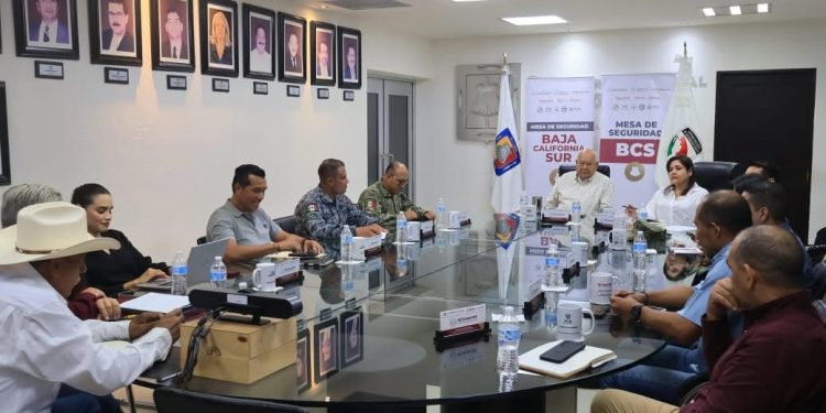 MESA DE SEGURIDAD DE BCS REFUERZA VIGILANCIA PARA PROTEGER AL SECTOR GANADERO ANTE RIESGO DE GUSANO BARRENADOR