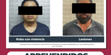 APREHENDE PGJE A 2 IMPUTADOS POR DIVERSOS DELITOS