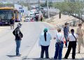 ATIENDE GOBIERNO DE LOS CABOS BLOQUEO EN CARRETERA TRANSPENINSULAR CSL -SJC