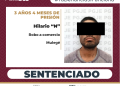 SENTENCIAN A 3 AÑOS Y 4 MESES DE PRISIÓN A HILARIO “N” POR ROBO A ESTABLECIMIENTO COMERCIAL