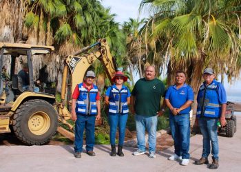 CONCLUYEN CON ÉXITO TRABAJOS DE DESAZOLVE EN EL ARROYO DE SAN BRUNO: CELINA RAMÍREZ