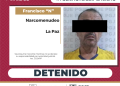 DETIENE PGJE A HOMBRE EN POSESIÓN DE NARCÓTICOS EN LA PAZ
