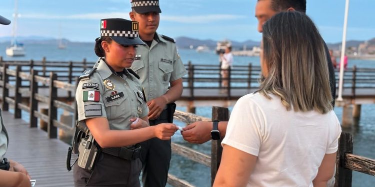 GUARDIA NACIONAL REALIZA ACTIVIDADES DE PROXIMIDAD  SOCIAL Y PREVENCIÓN DEL DELITO EN BAJA CALIFORNIA SUR