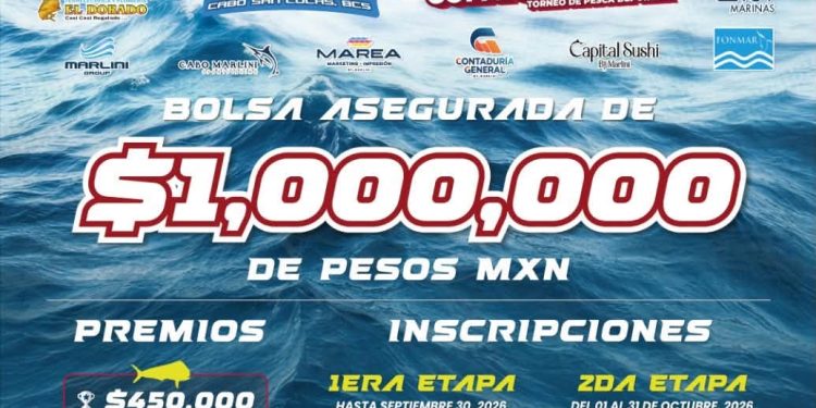 ANUNCIAN OCTAVA EDICIÓN DE LA COPA PRESIDENTE MARLINI 2026 EN CABO SAN LUCAS