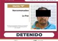 DETIENEN A UN HOMBRE CON DROGAS  Y UN ARMA DE FUEGO EN LA PAZ