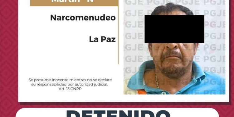 DETIENEN A UN HOMBRE CON DROGAS  Y UN ARMA DE FUEGO EN LA PAZ