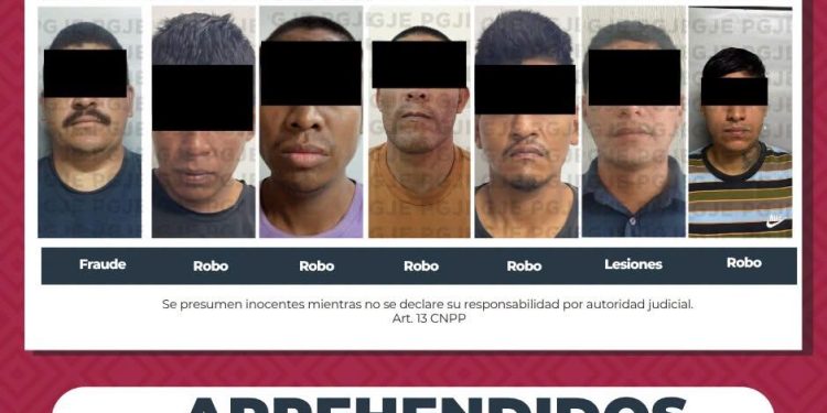 CUMPLIMENTA PGJE 7 ÓRDENES DE APREHENSIÓN EN LA PAZ Y LOS CABOS