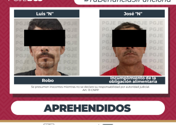 APREHENDE PGJE A DOS PERSONAS EN MULEGÉ Y LOS CABOS