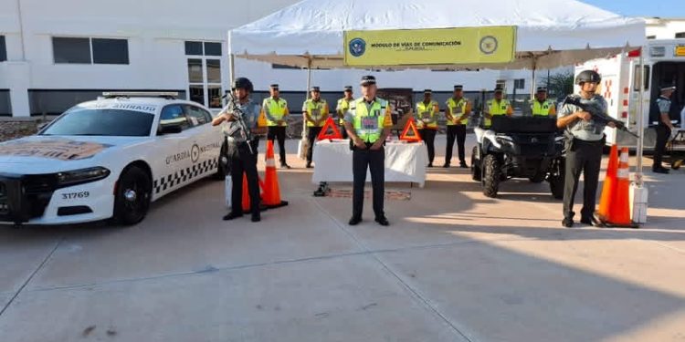 GUARDIA NACIONAL ACTIVA PLAN DN-III-E EN BAJA CALIFORNIA SUR ANTE LLEGADA DEL HURACÁN POLO