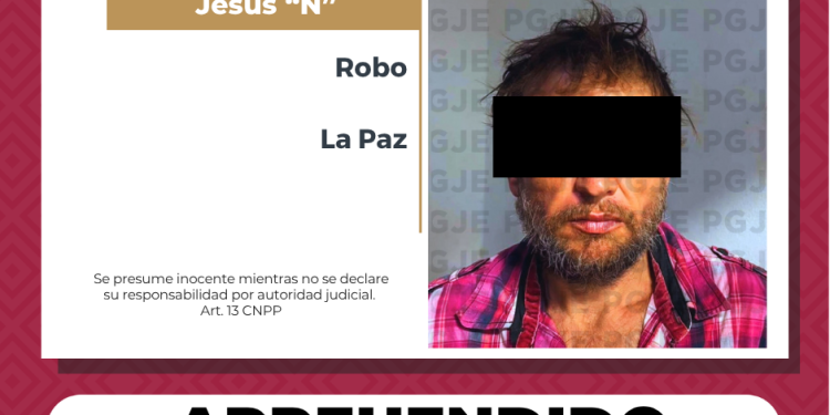 PGJE APREHENDE A IMPUTADO POR ROBO A COMERCIO ABIERTO AL PÚBLICO