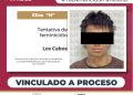 OBTIENE PGJE VINCULACIÓN A PROCESO CONTRA IMPUTADO POR TENTATIVA DE FEMINICIDIO
