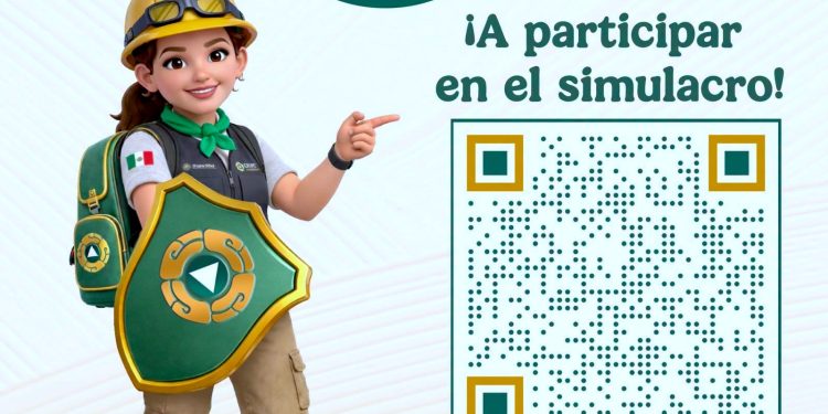 LOS CABOS LIDERA PARTICIPACIÓN ESTATAL EN EL SEGUNDO SIMULACRO NACIONAL 2026