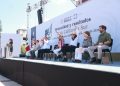 RECIBE VÍCTOR CASTRO A LA PRESIDENTA CLAUDIA SHEINBAUM Y REFRENDA RESPALDO DE BAJA CALIFORNIA SUR