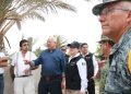 SUPERVISA VICTOR CASTRO Y COORDINADORA NACIONAL DE PROTECCIÓN CIVIL REFUGIOS ANTE LA LLEGADA DE POLO