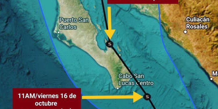 HURACÁN SIMÓN PODRÍA GENERAR LLUVIAS EN BCS: CONSEJO ESTATAL DE PROTECCIÓN CIVIL