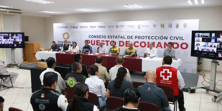 CONTINÚA VIGILANCIA METEOROLÓGICA EN BCS ANTE POSIBLES LLUVIAS POR SIMÓN