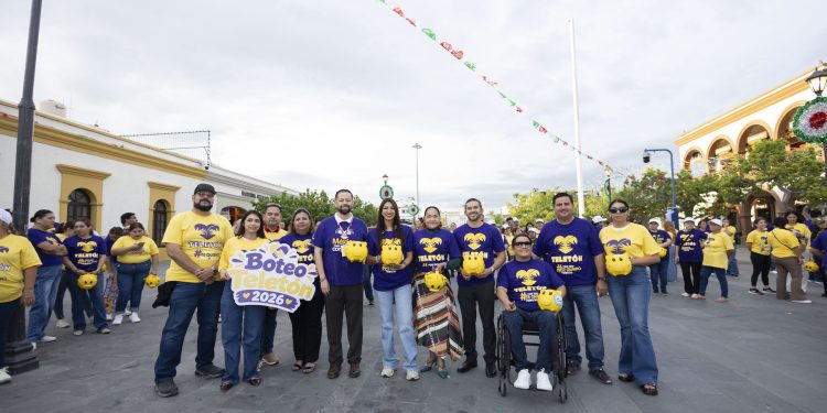 ENCABEZA SOL DELGADO MORENO CIERRE DEL BOTEO TELETÓN 2026