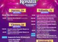 EDITH AGUILAR PRESENTA PROGRAMA DE ACTIVIDADES POR EL 141 ANIVERSARIO DE FUNDACIÓN DE SANTA ROSALÍA