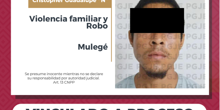 VINCULAN A PROCESO A IMPUTADO POR ENCUBRIMIENTO POR RECEPTACIÓN Y VIOLENCIA FAMILIAR EN MULEGÉ