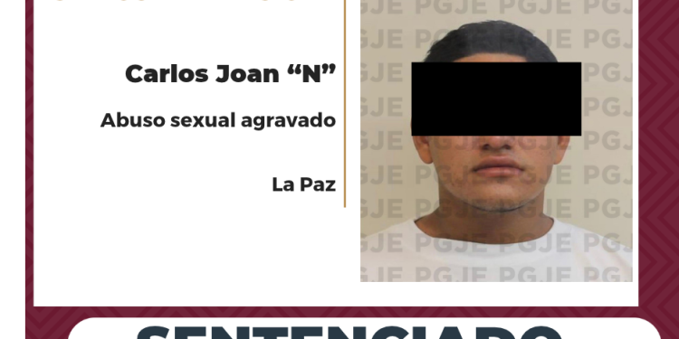 OBTIENE PGJE 3 AÑOS DE PRISIÓN CONTRA SUJETO POR ABUSO SEXUAL AGRAVADO