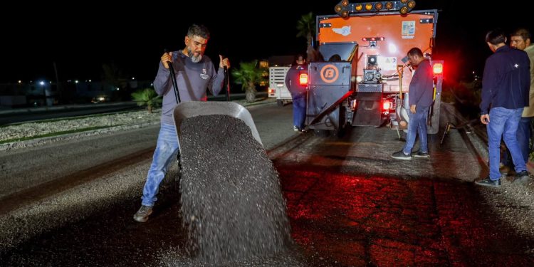 SUPERVISA ALCALDE CHRISTIAN AGÚNDEZ REACTIVACIÓN DE BACHEO INTENSIVO EN CABO SAN LUCAS