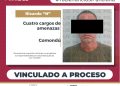 VINCULAN A PROCESO A IMPUTADO POR CUATRO CARGOS DE AMENAZAS CONTRA SU EXPAREJA