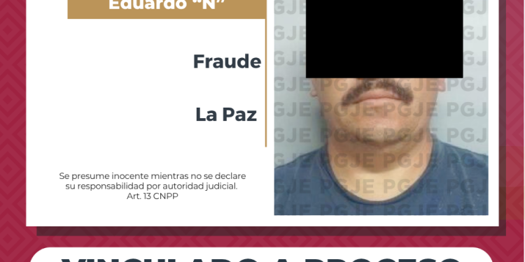 QUEDA EDUARDO “N” VINCULADO A PROCESO POR FRAUDE