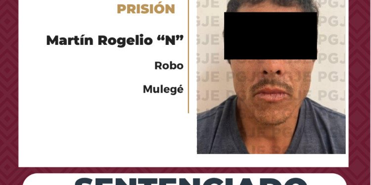 SENTENCIAN A MÁS DE 3 AÑOS DE PRISIÓN A CULPABLE DE ROBO A VIVIENDA