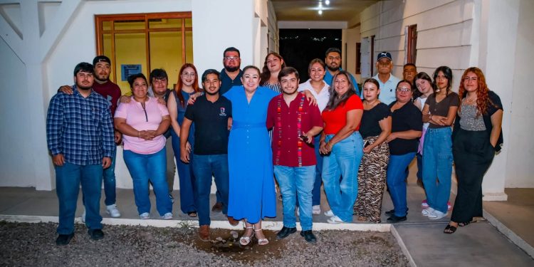 EDITH AGUILAR DESTACA CRECIMIENTO DE LA CASA DEL ESTUDIANTE MULEGINO