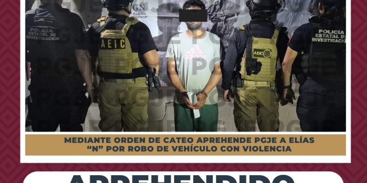 CUMPLE PGJE ORDEN DE CATEO Y CAPTURA A OBJETIVO PRIORITARIO VINCULADO A ROBOS CON VIOLENCIA EN LA PAZ Y COMONDÚ