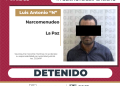EN LA PAZ DETIENE PGJE A UN HOMBRE CON 120 DOSIS DE MARIHUANA