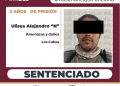 OBTIENE SENTENCIA DE 3 AÑOS DE PRISIÓN POR AMENAZAS Y DAÑOS
