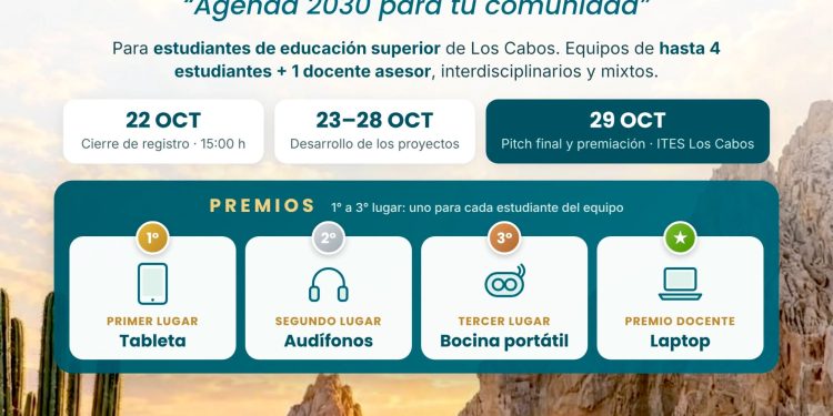 HOY CIERRA REGISTRO AL HACKATÓN DE VALOR PÚBLICO 2026; INVITA INDESO A ESTUDIANTES DE LOS CABOS